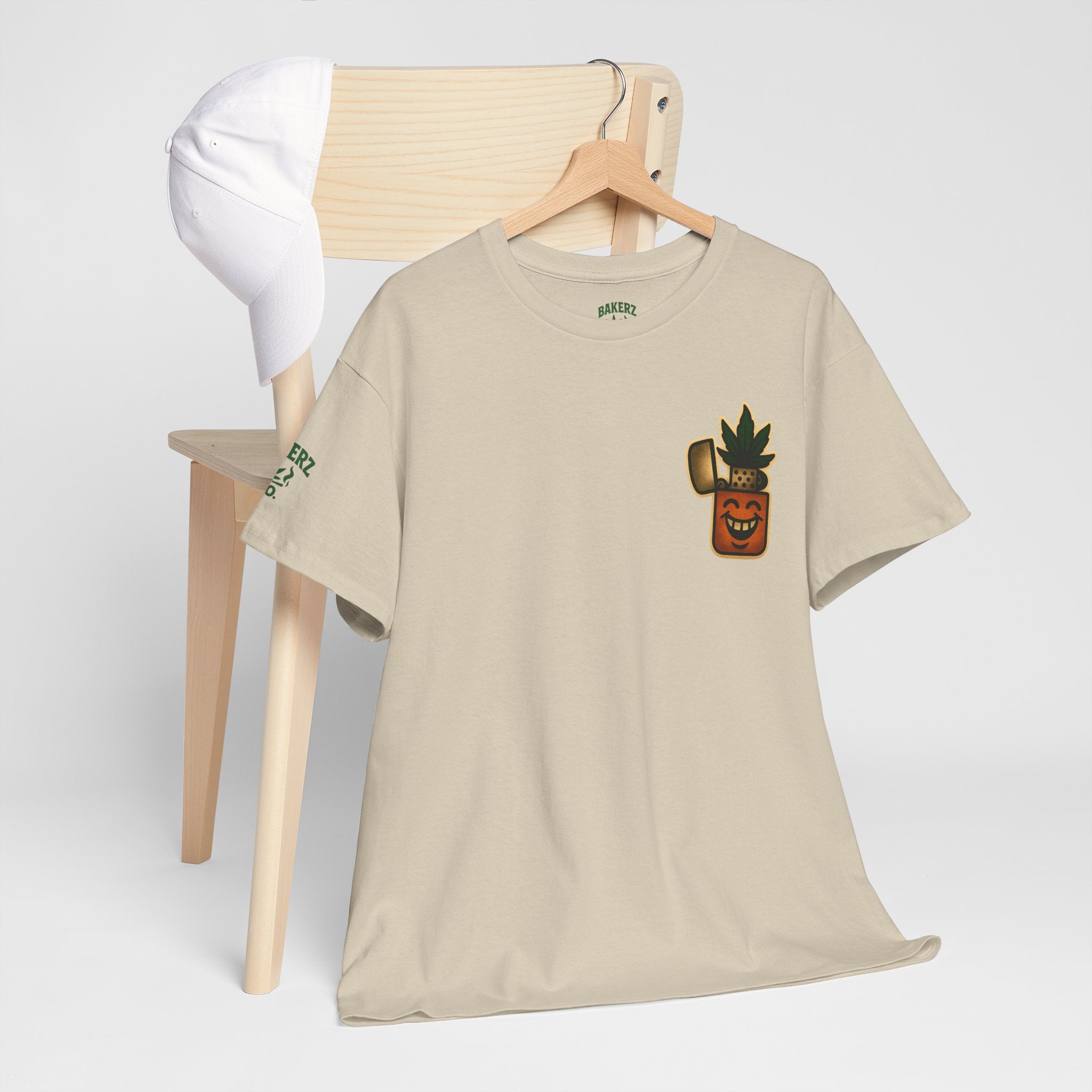 The Happy Zippo - Unisex Heavy Cotton Tee