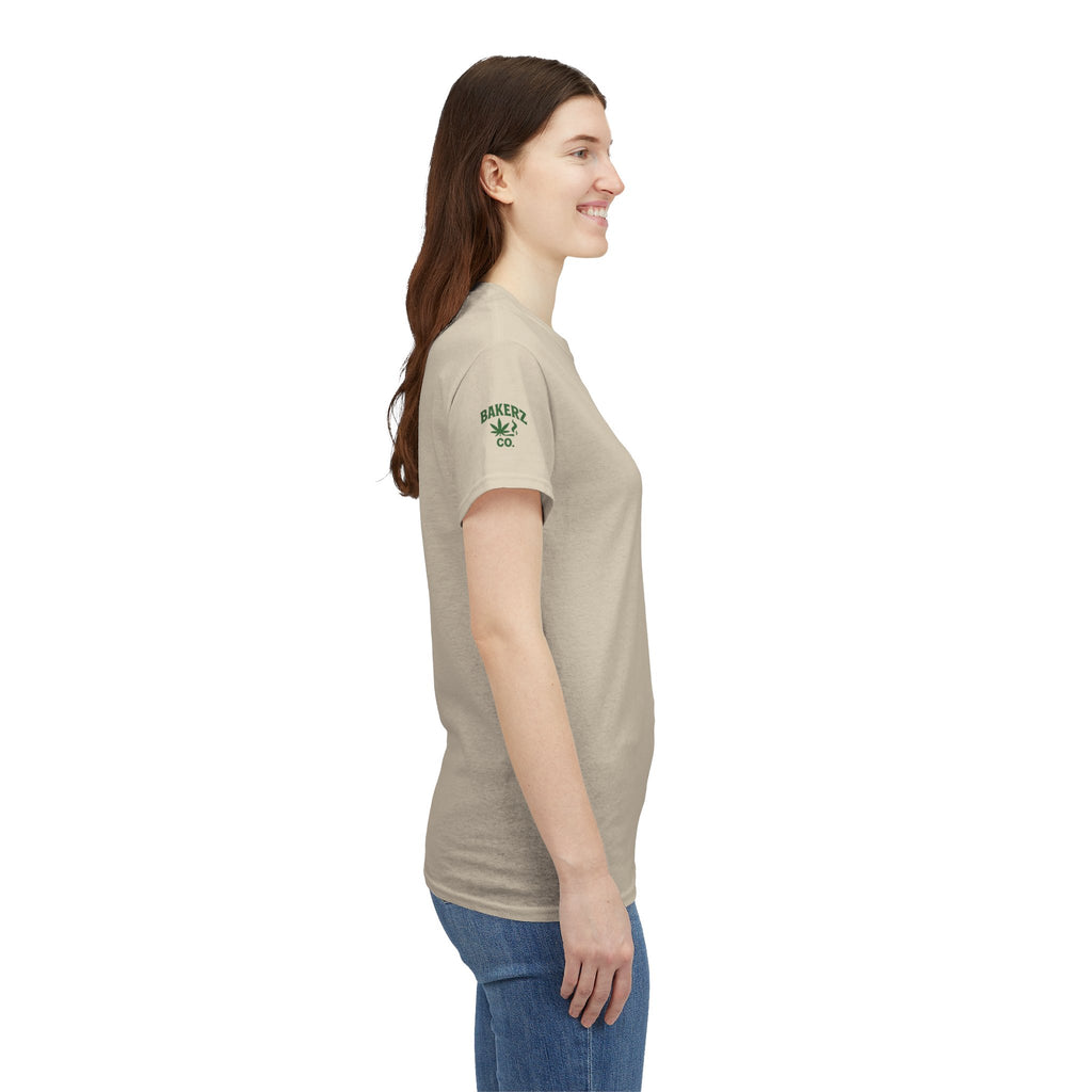 Wake, Bake & Conquer - Unisex Heavy Cotton Tee