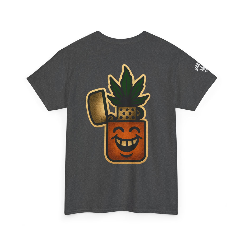 The Happy Zippo - Unisex Heavy Cotton Tee