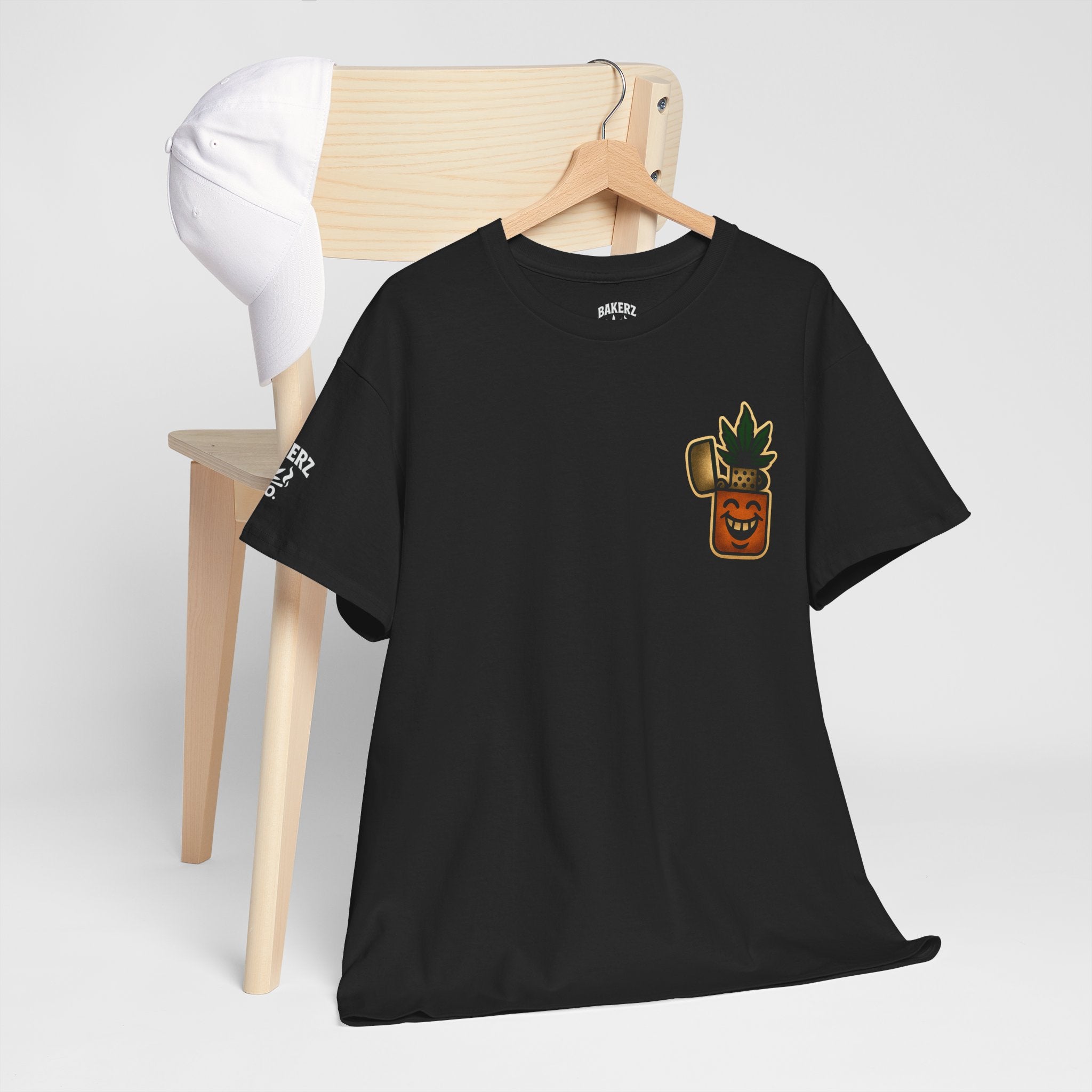 The Happy Zippo - Unisex Heavy Cotton Tee