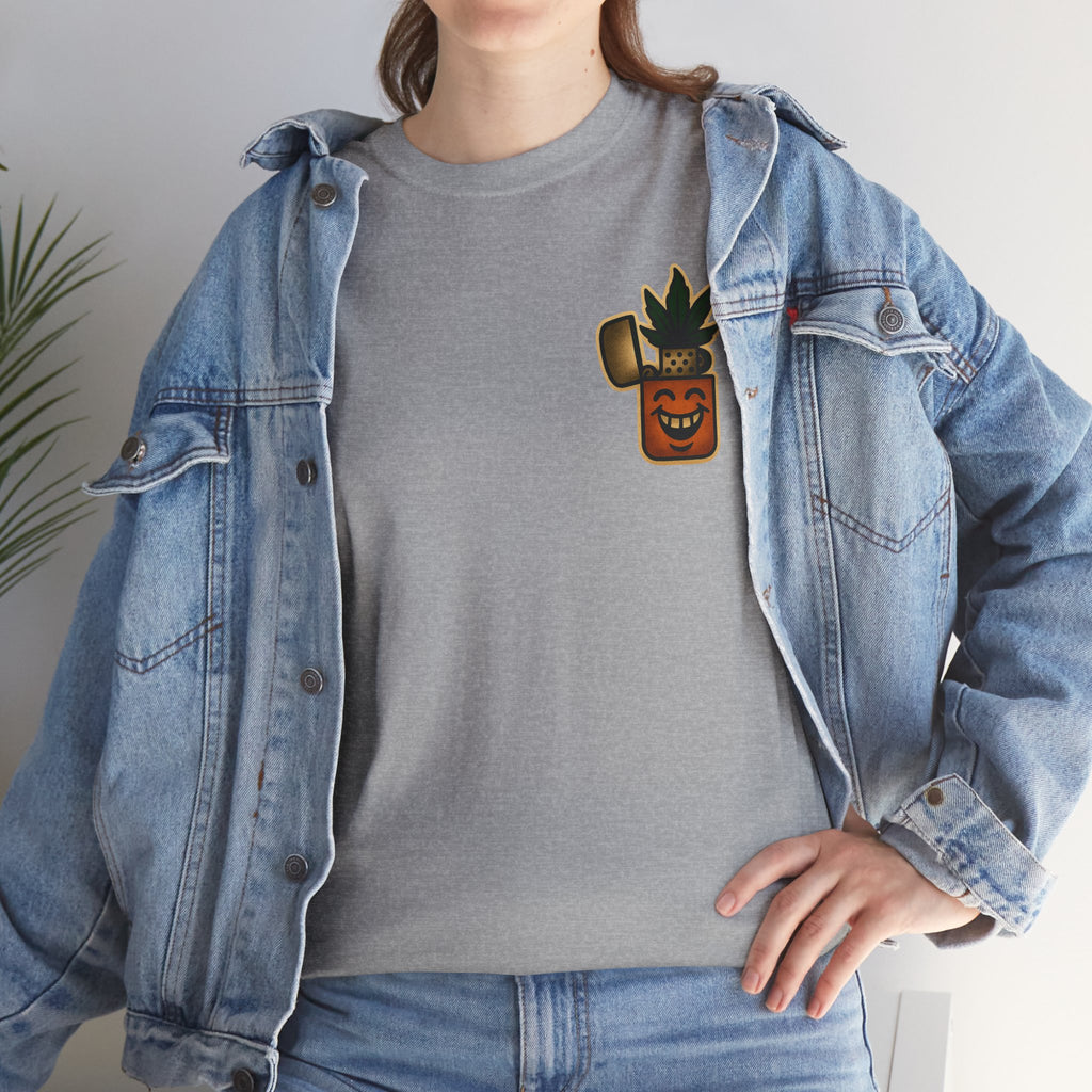 The Happy Zippo - Unisex Heavy Cotton Tee