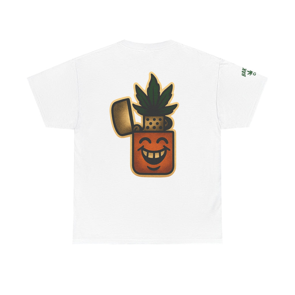 The Happy Zippo - Unisex Heavy Cotton Tee