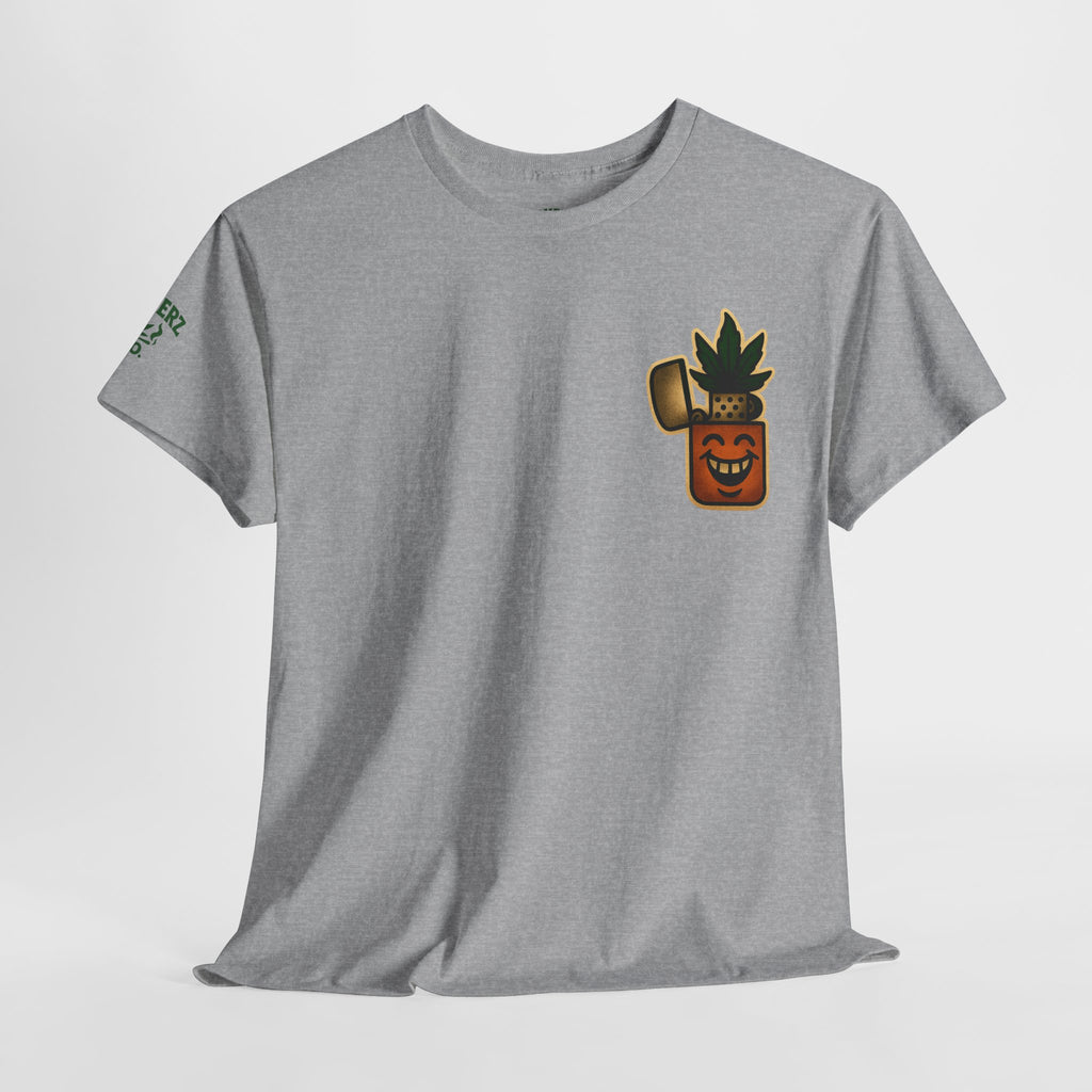 The Happy Zippo - Unisex Heavy Cotton Tee