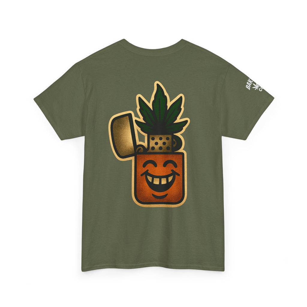 The Happy Zippo - Unisex Heavy Cotton Tee
