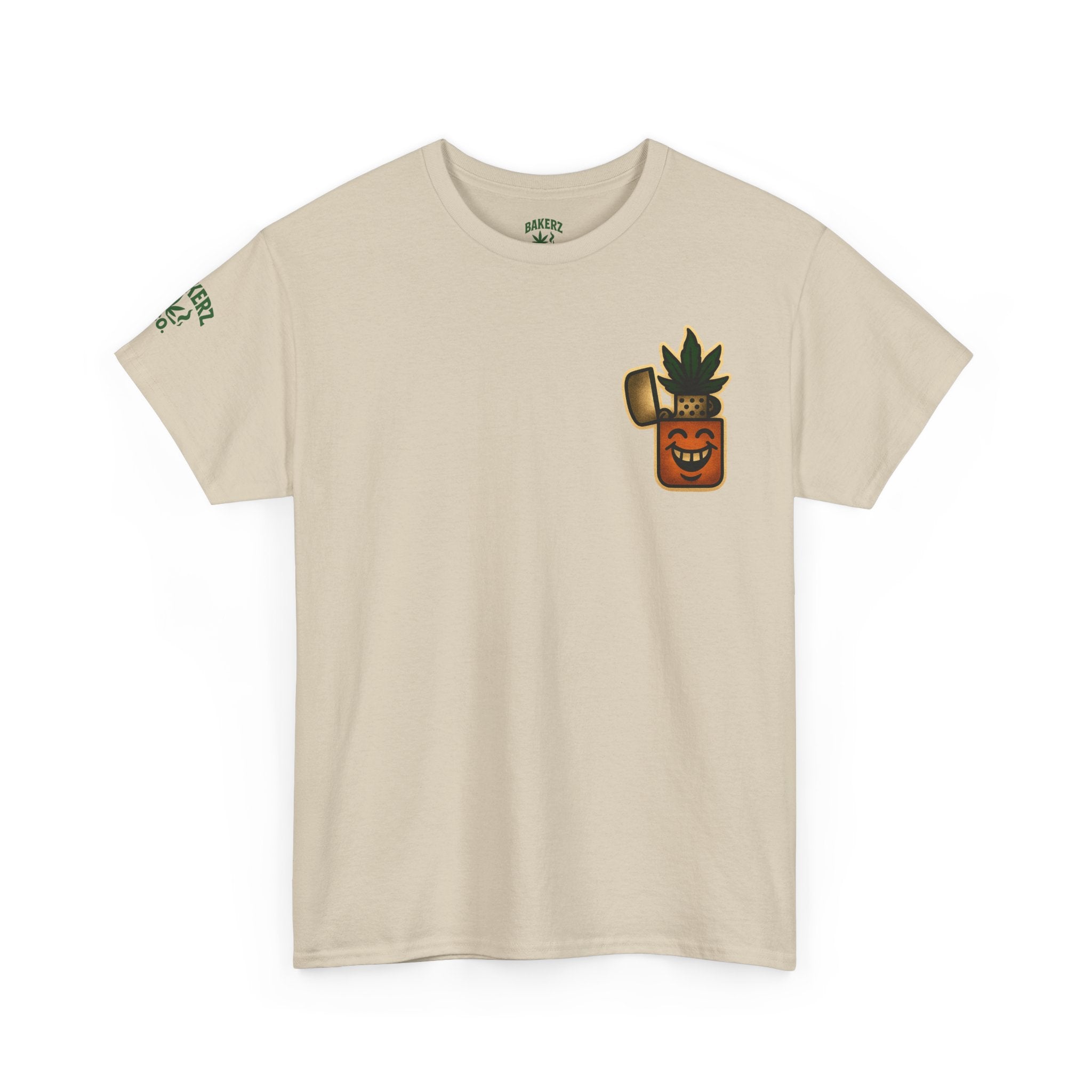 The Happy Zippo - Unisex Heavy Cotton Tee