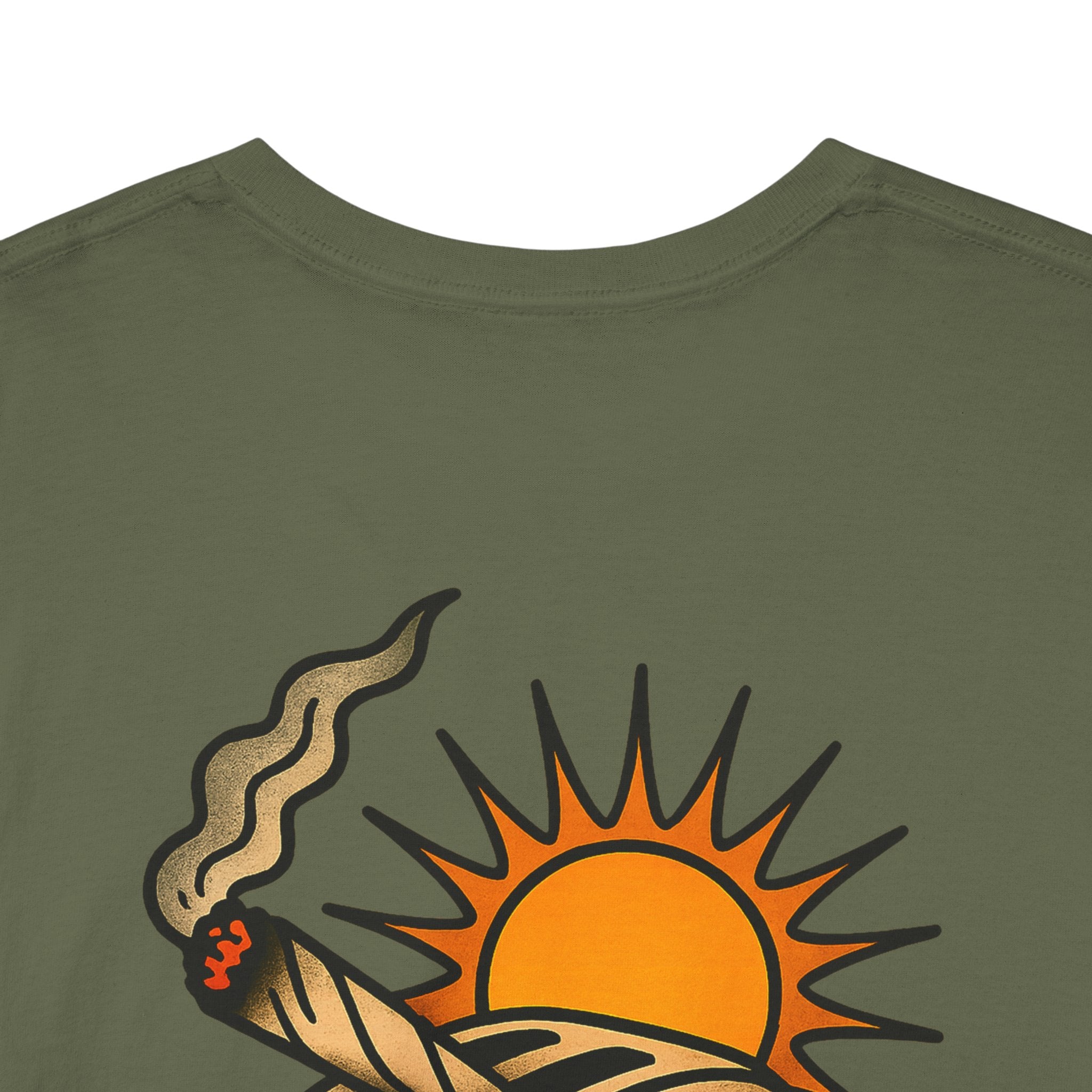 Wake, Bake & Conquer - Unisex Heavy Cotton Tee