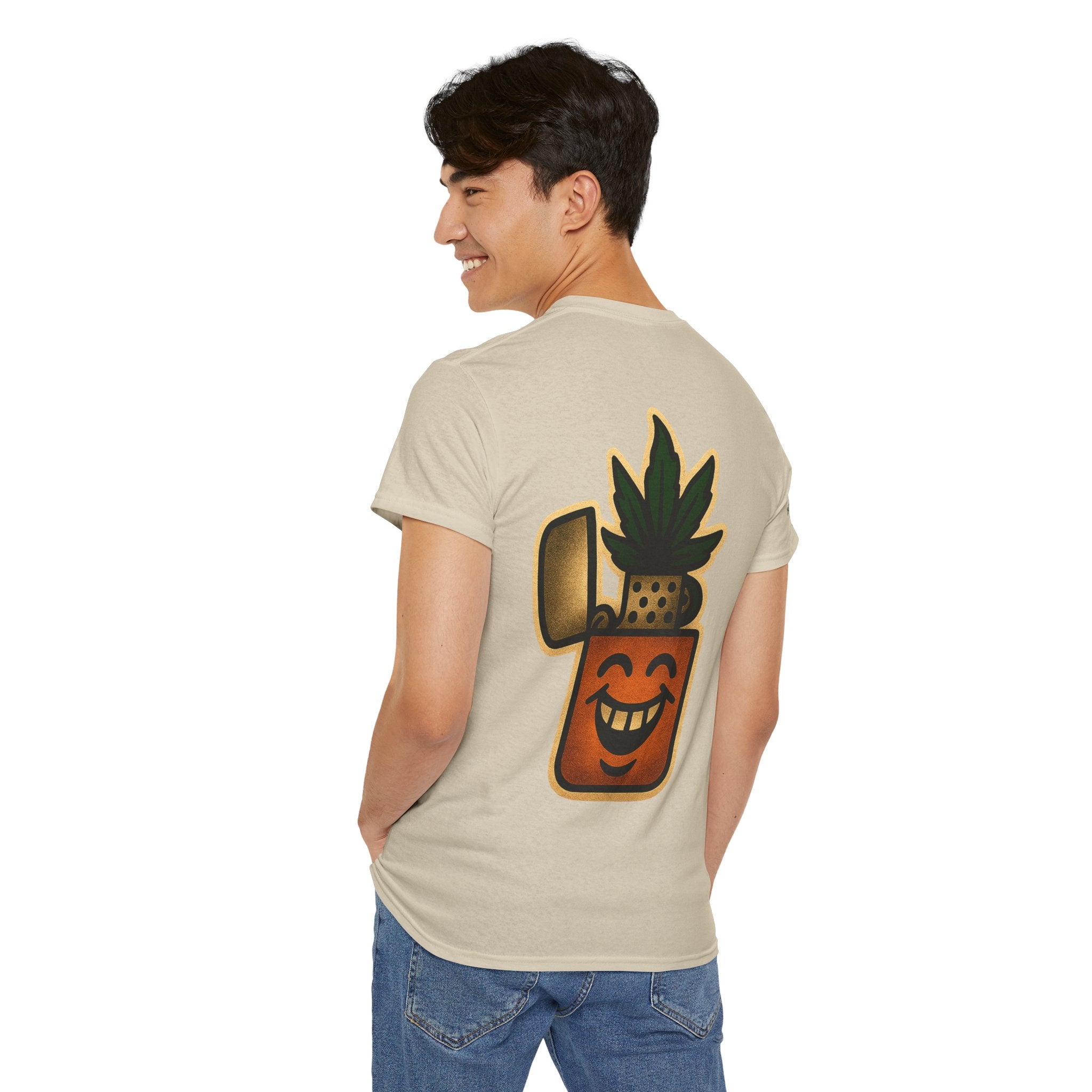 The Happy Zippo - Unisex Heavy Cotton Tee