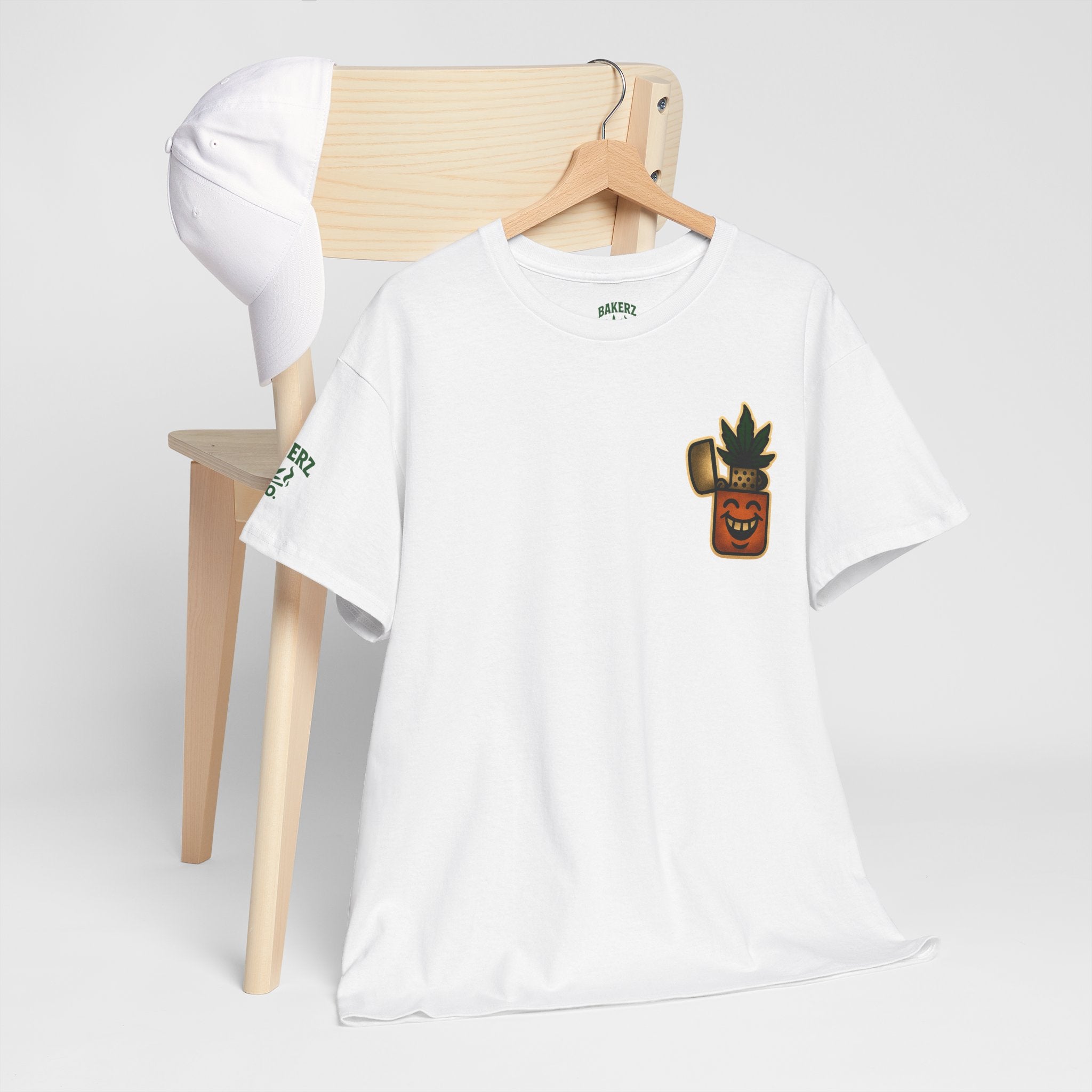 The Happy Zippo - Unisex Heavy Cotton Tee