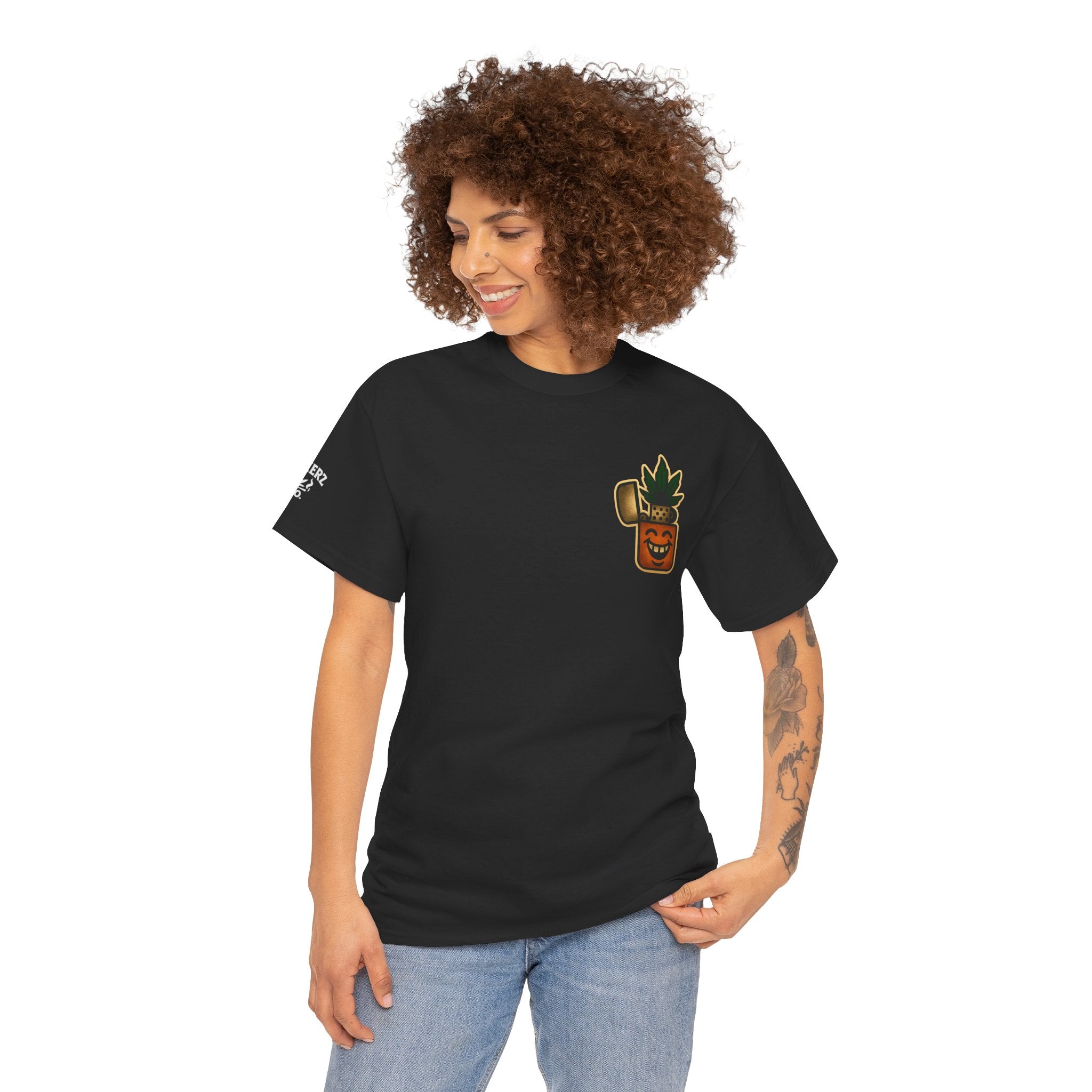 The Happy Zippo - Unisex Heavy Cotton Tee