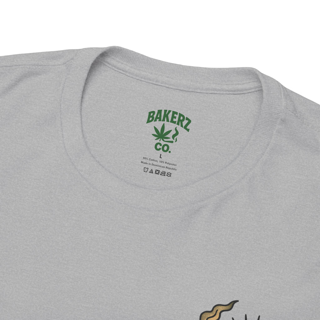 Wake, Bake & Conquer - Unisex Heavy Cotton Tee