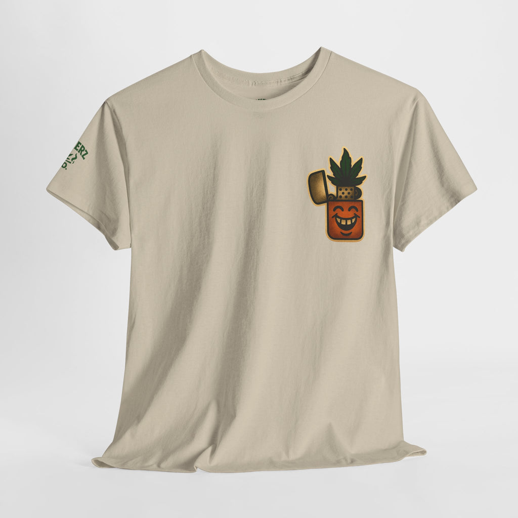 The Happy Zippo - Unisex Heavy Cotton Tee