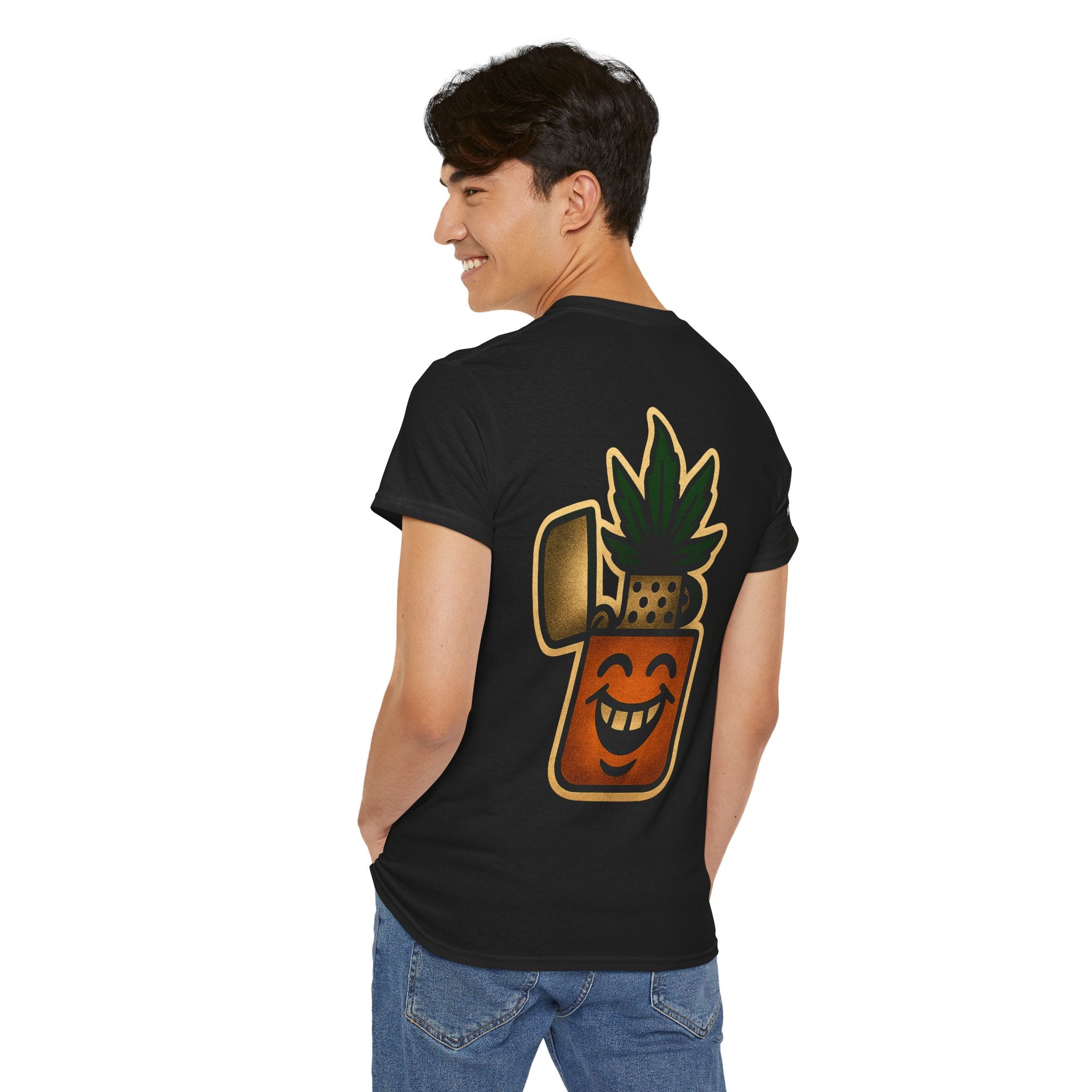 The Happy Zippo - Unisex Heavy Cotton Tee