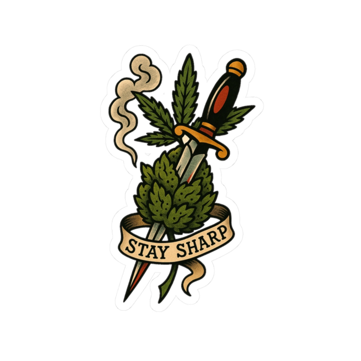 Stay Sharp Sticker