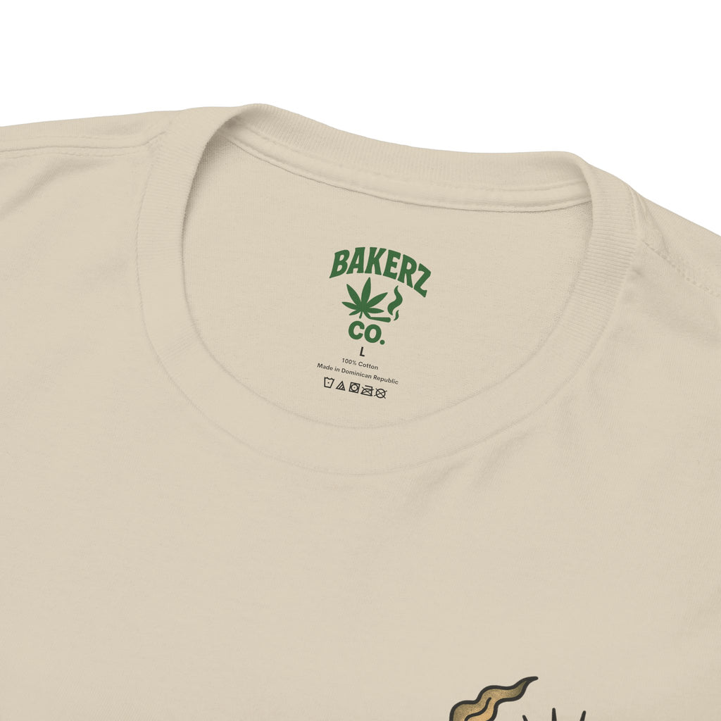 Wake, Bake & Conquer - Unisex Heavy Cotton Tee