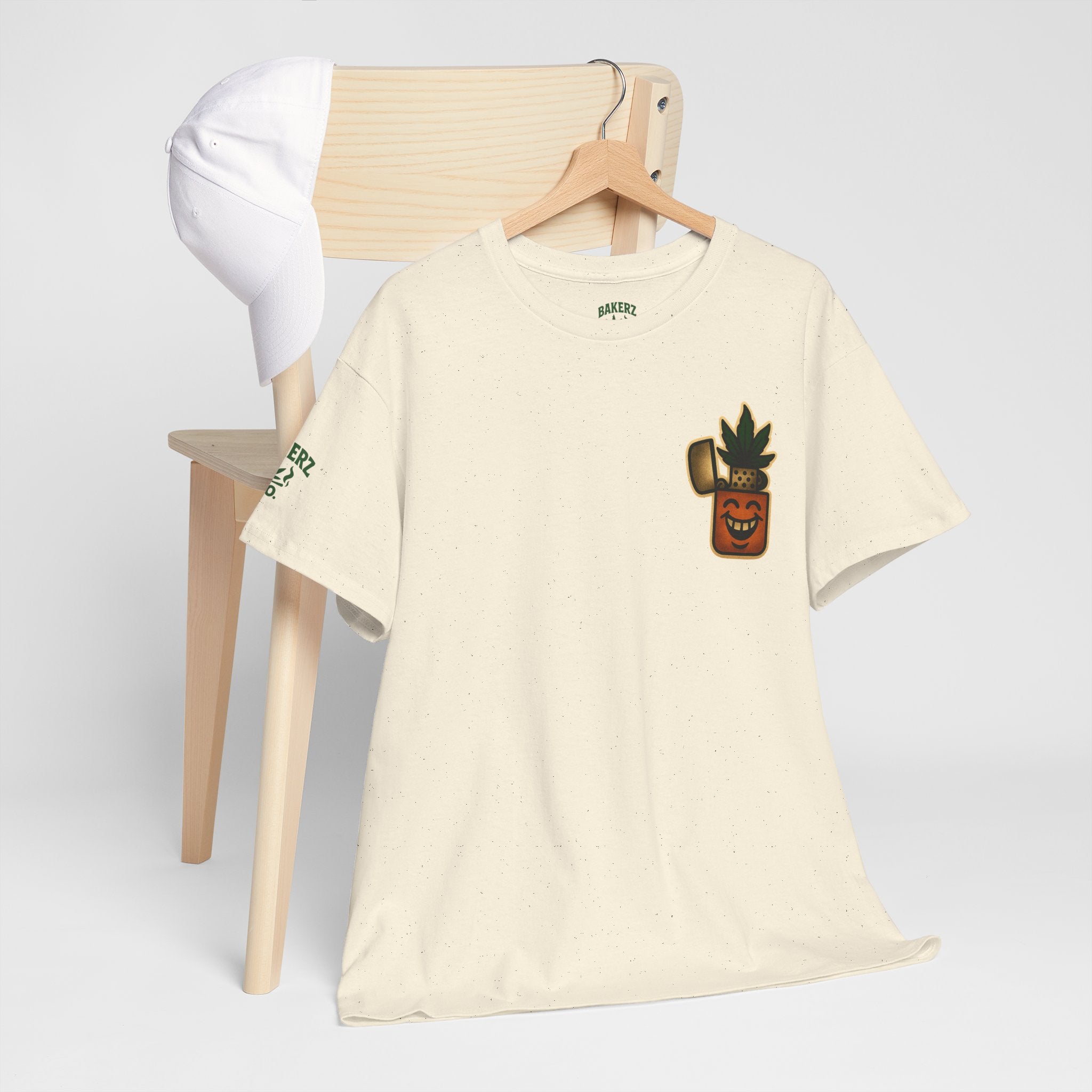 The Happy Zippo - Unisex Heavy Cotton Tee