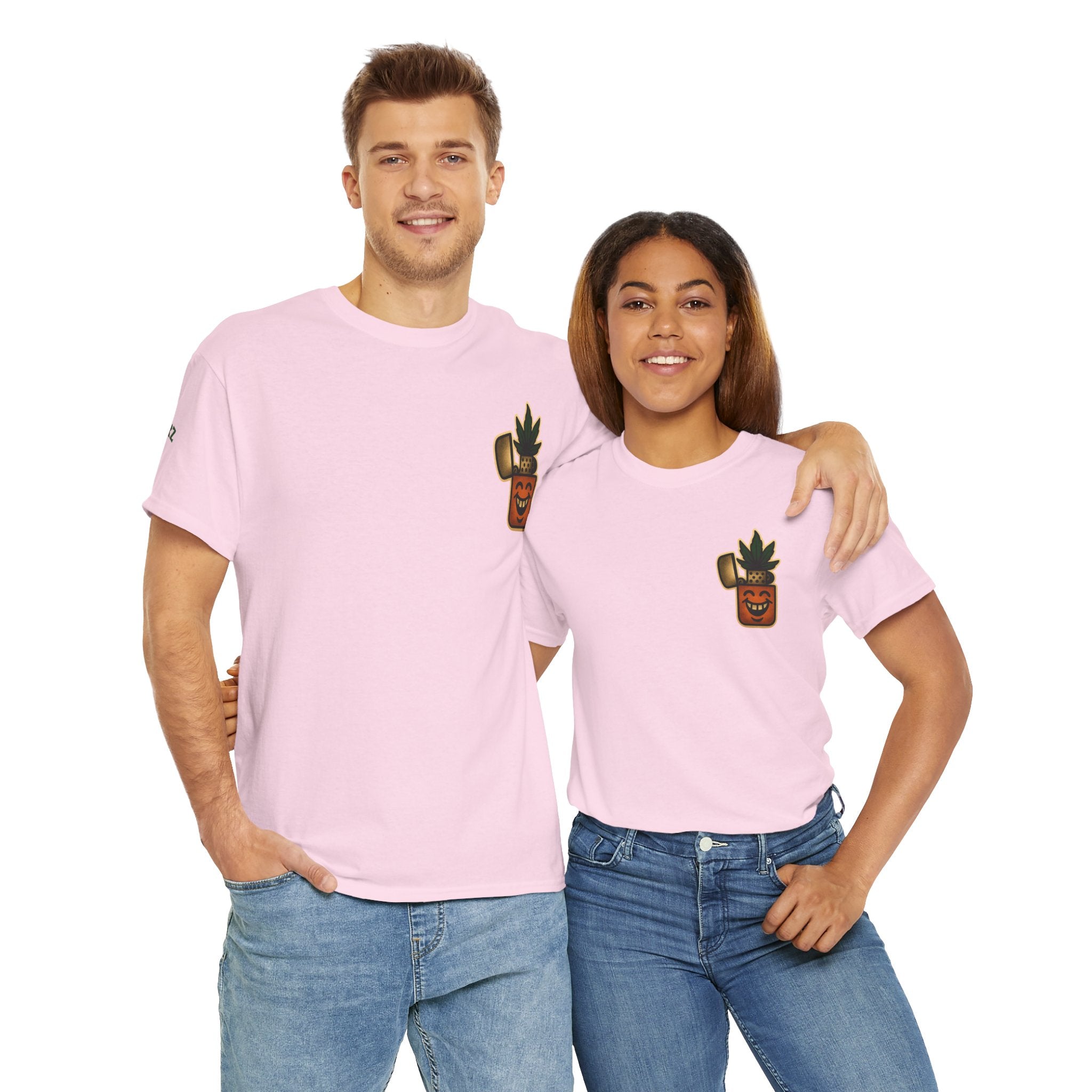 The Happy Zippo - Unisex Heavy Cotton Tee