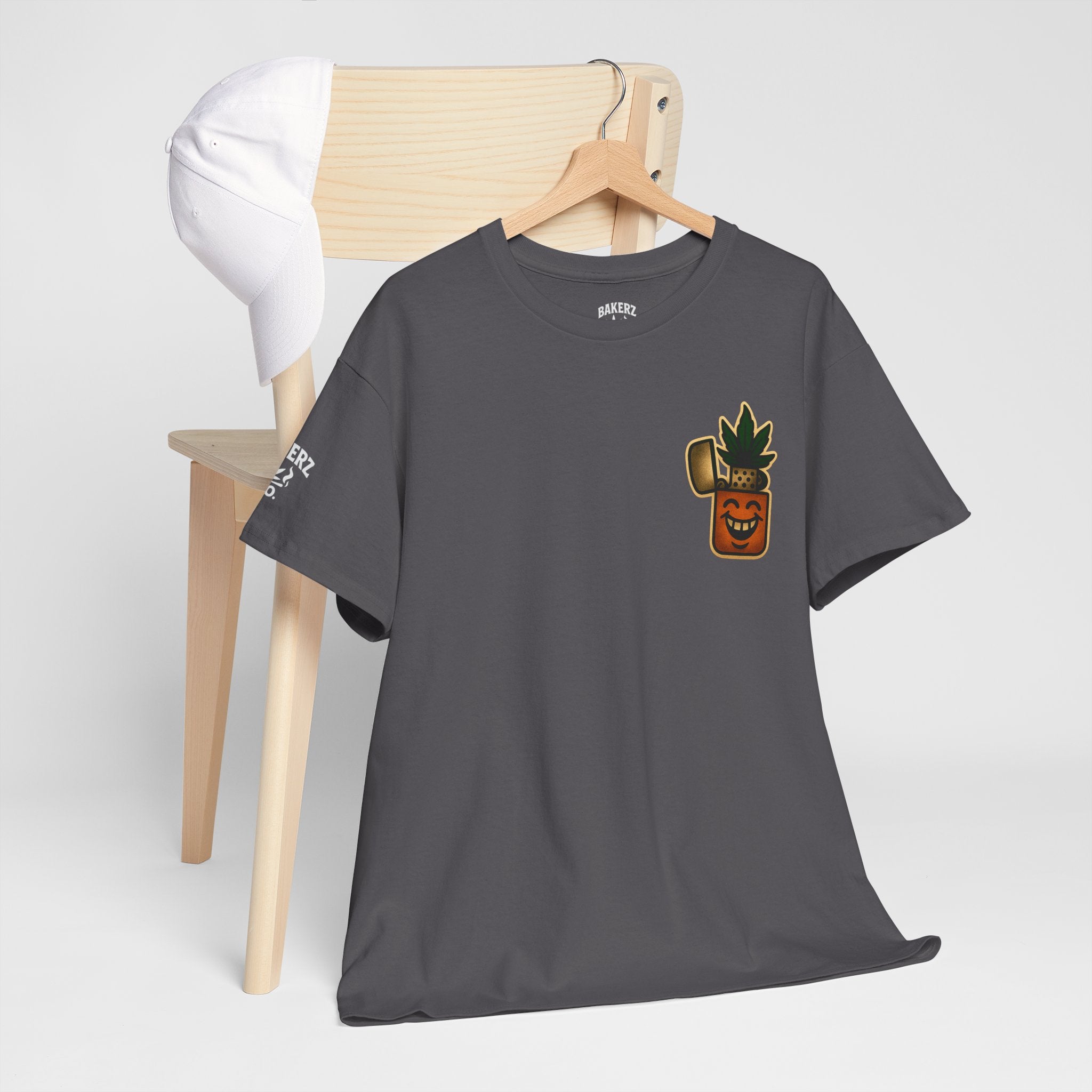 The Happy Zippo - Unisex Heavy Cotton Tee
