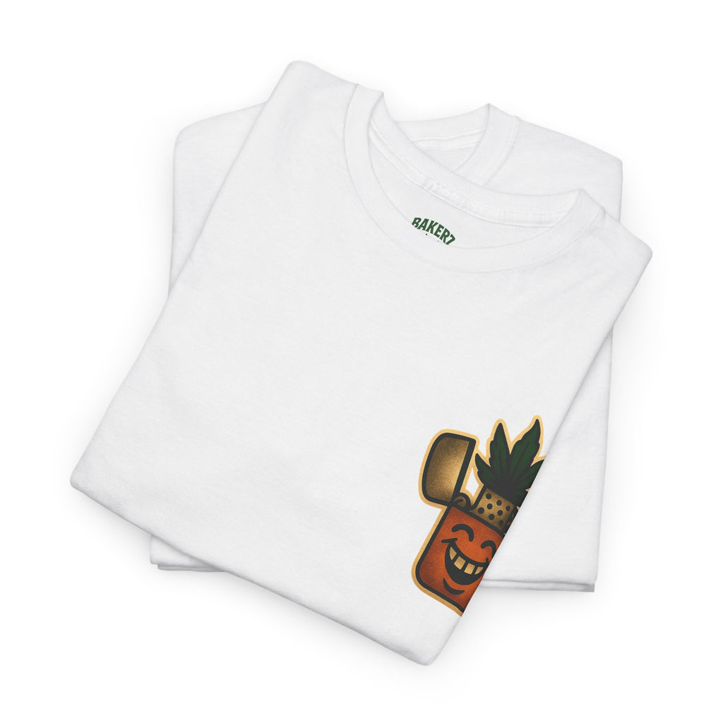 The Happy Zippo - Unisex Heavy Cotton Tee