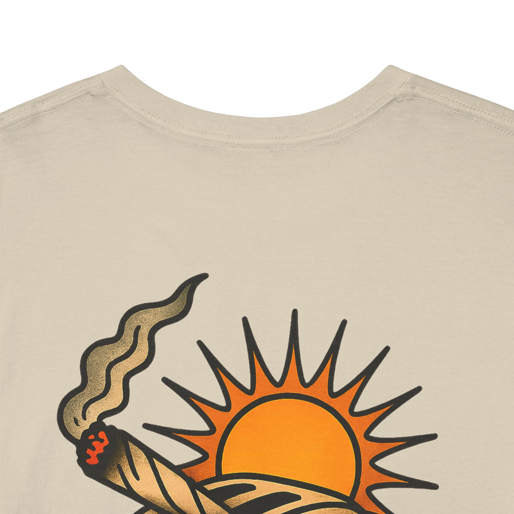 Wake, Bake & Conquer - Unisex Heavy Cotton Tee