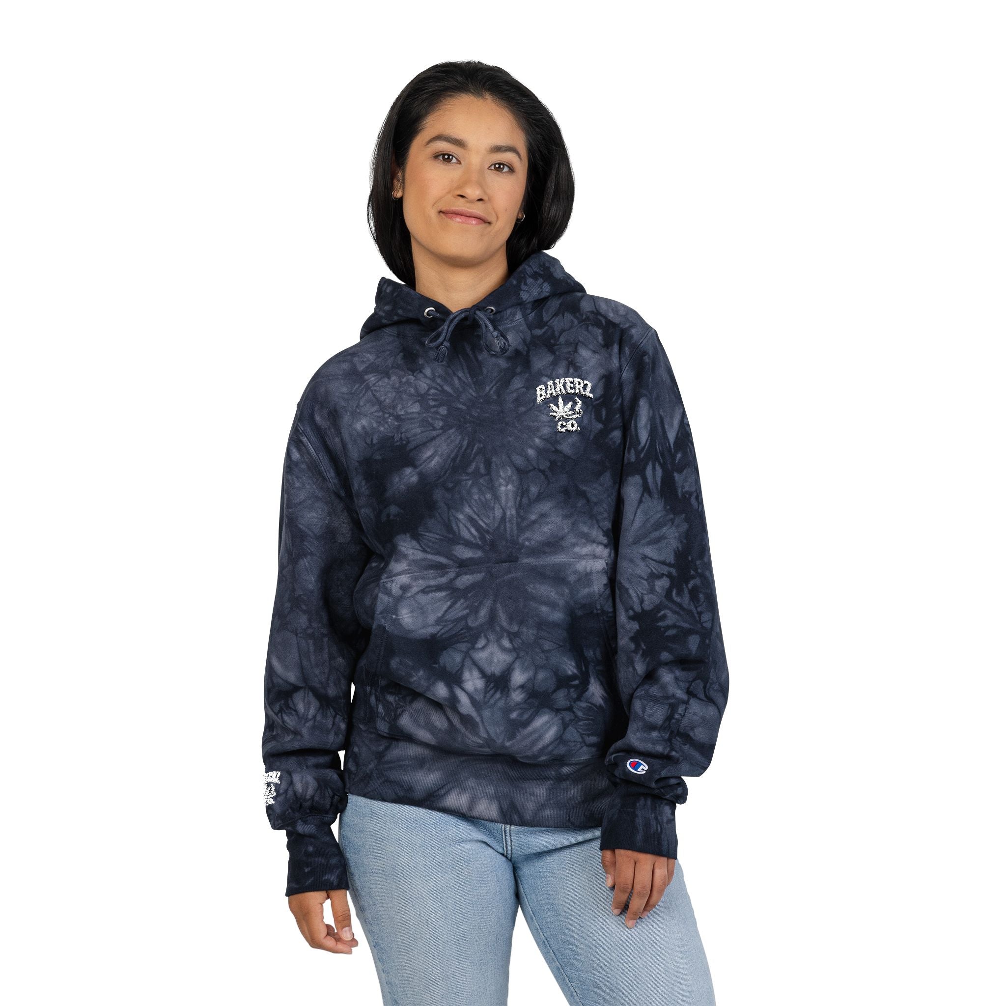 Bakerz Co. Ultra-Heavyweight Champion Tie-Dye Hoodie – Premium Streetwear Essential