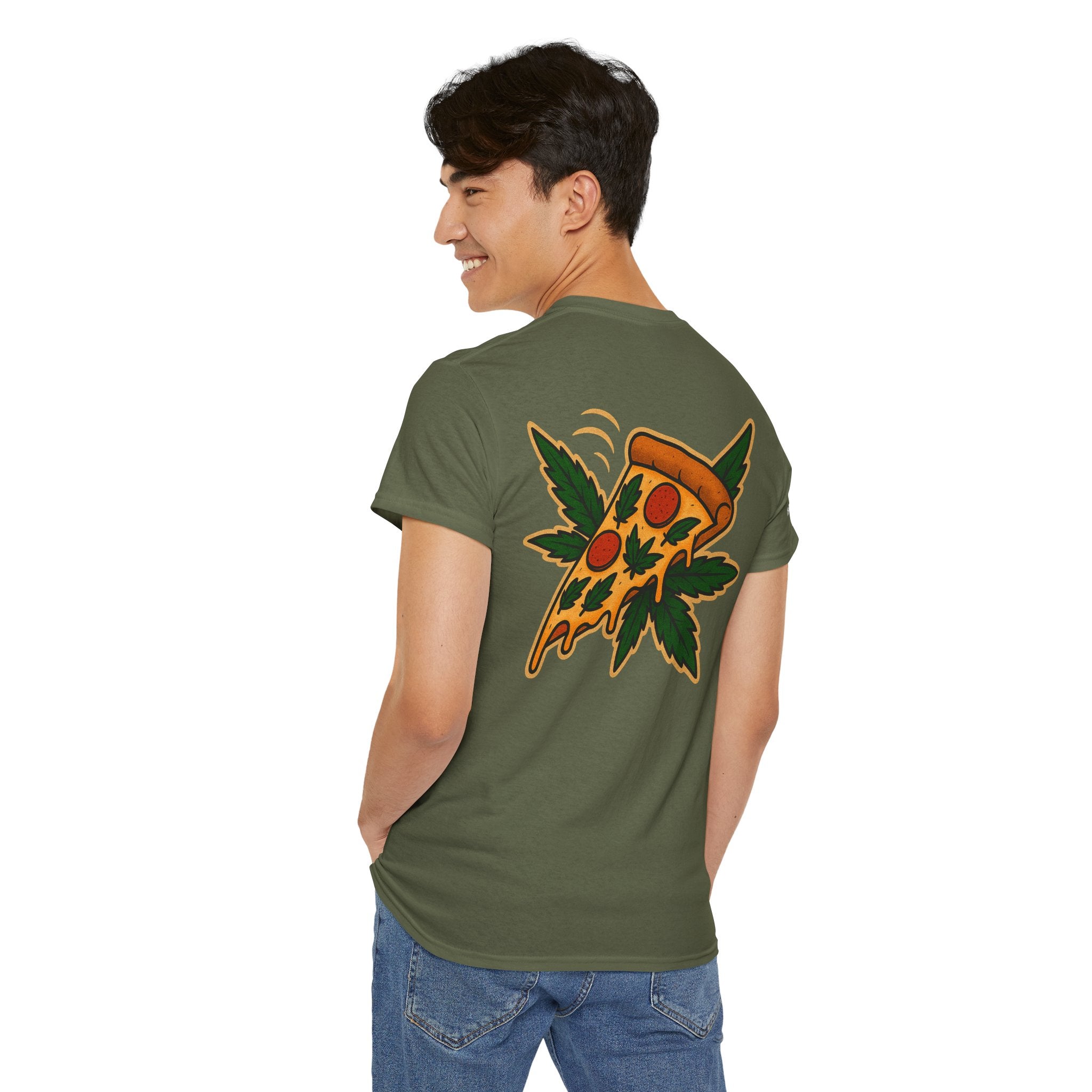 Pizza High - Unisex Heavy Cotton Tee