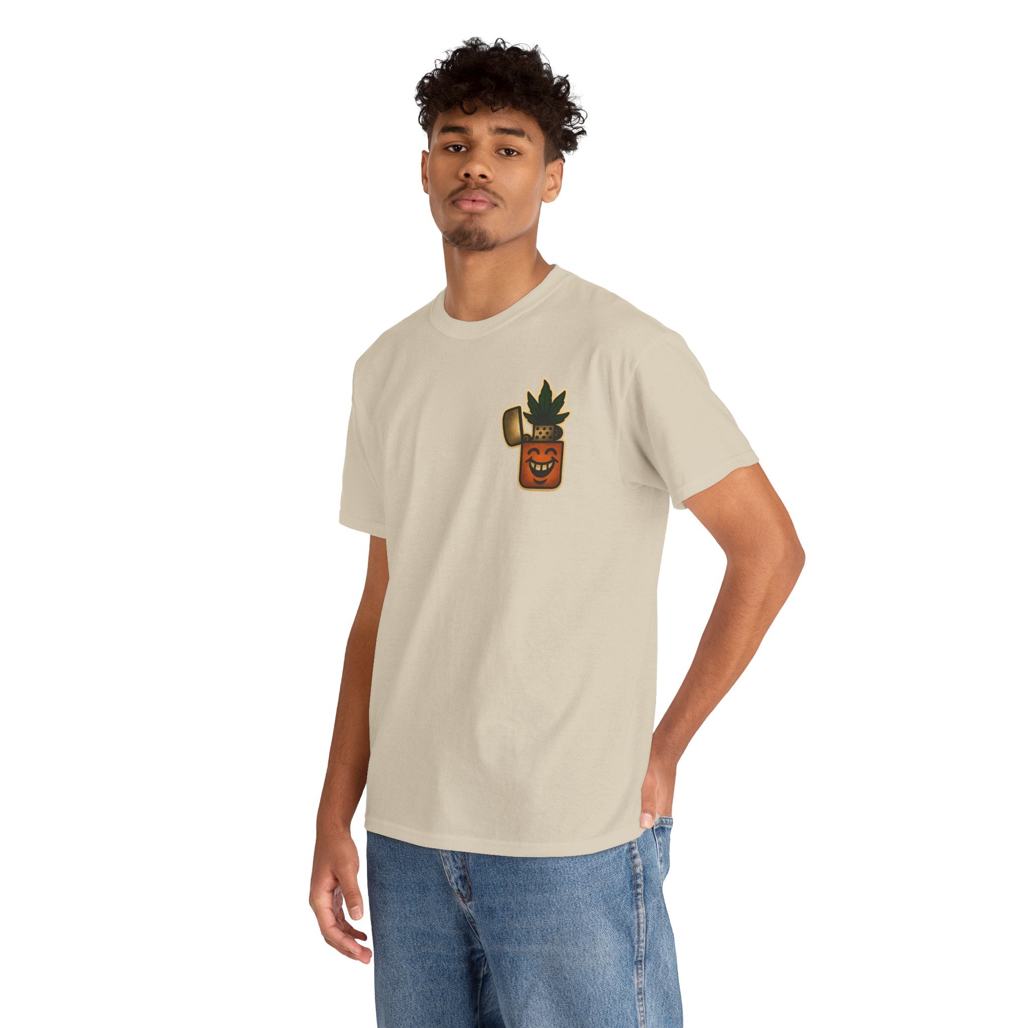 The Happy Zippo - Unisex Heavy Cotton Tee