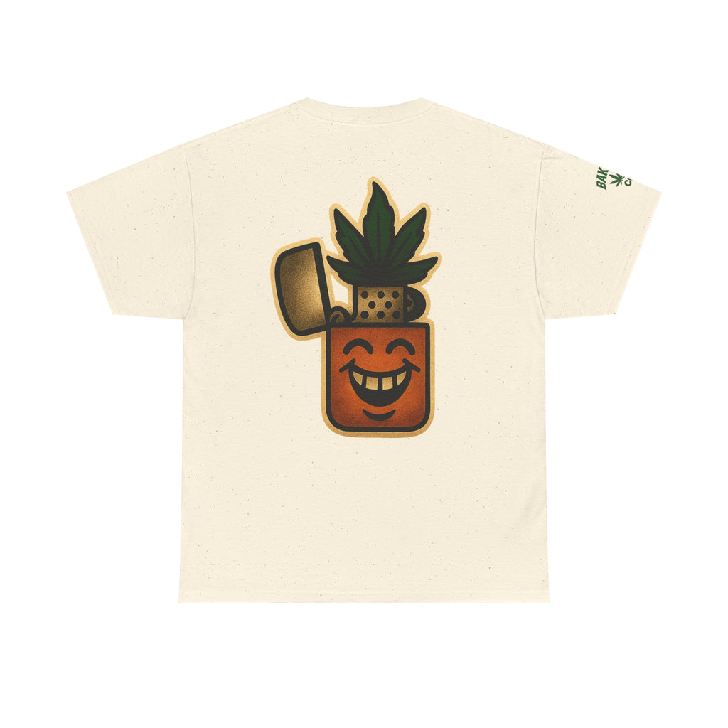 The Happy Zippo - Unisex Heavy Cotton Tee