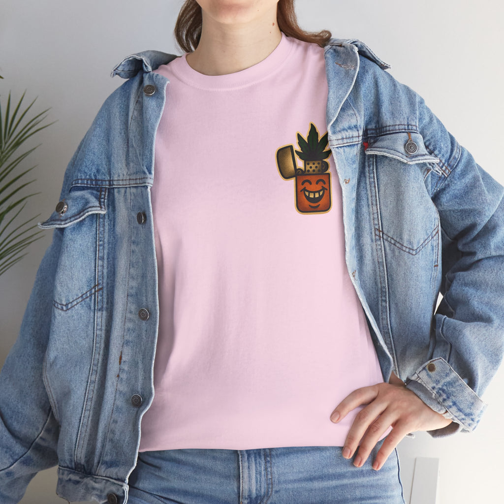 The Happy Zippo - Unisex Heavy Cotton Tee