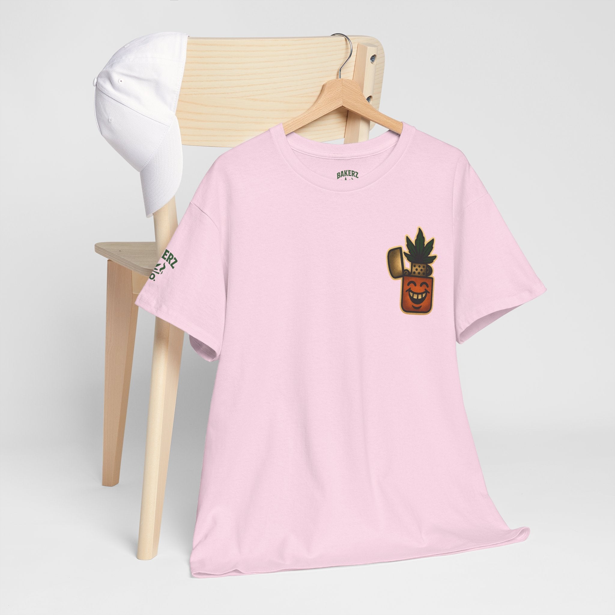 The Happy Zippo - Unisex Heavy Cotton Tee