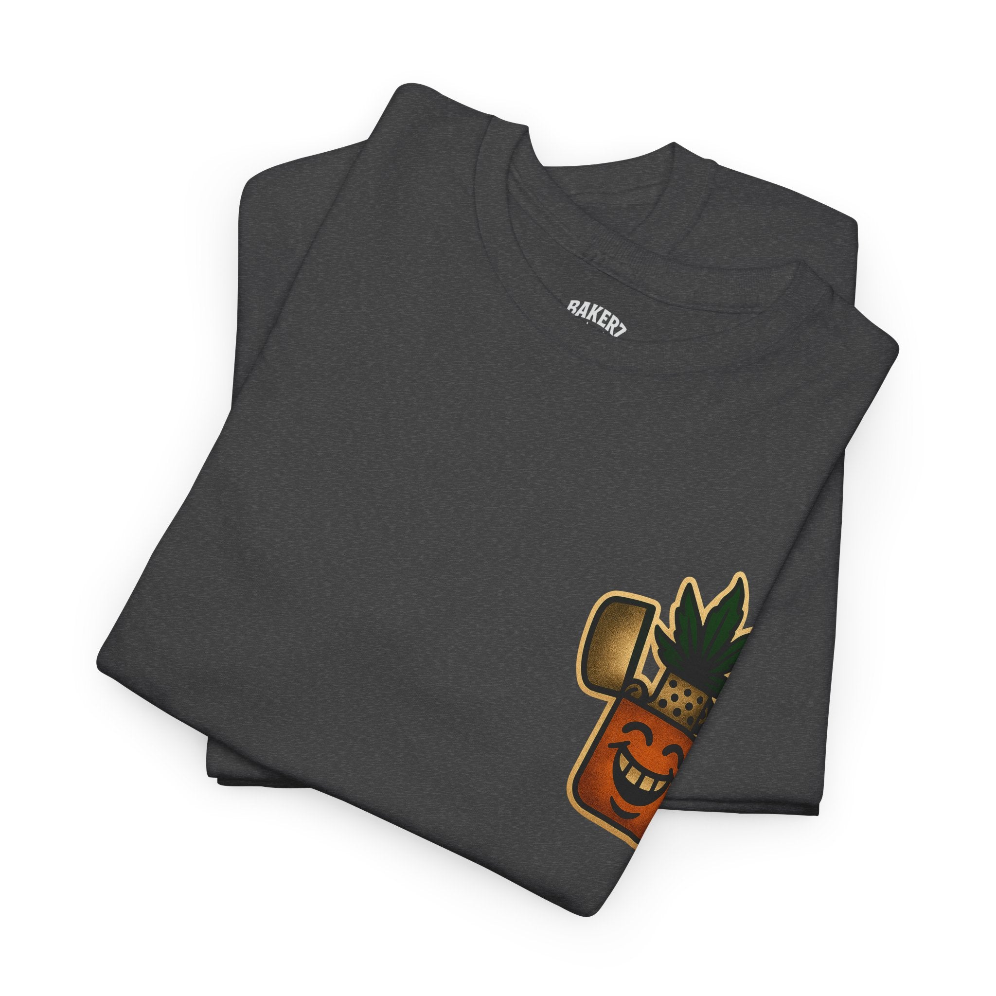 The Happy Zippo - Unisex Heavy Cotton Tee