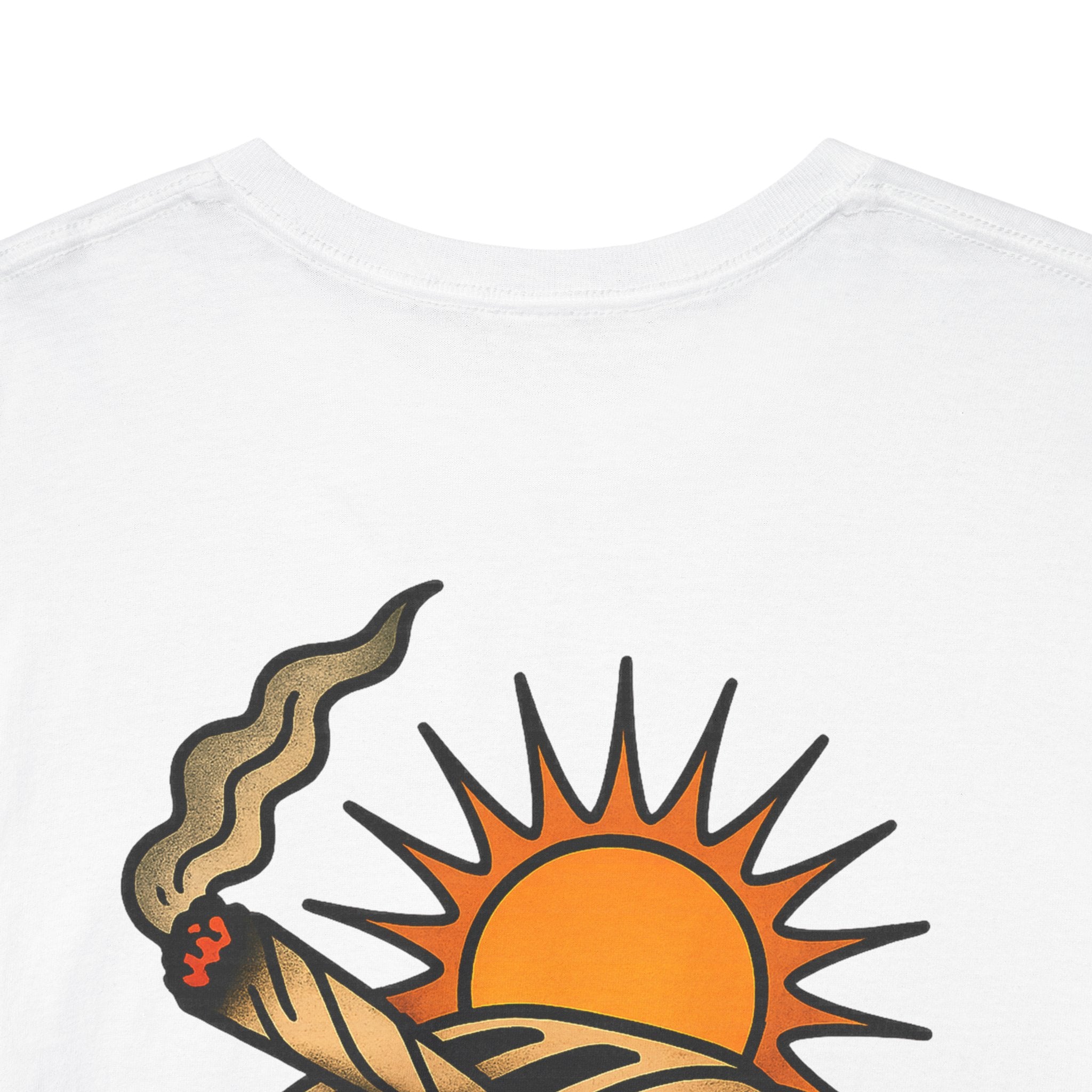 Wake, Bake & Conquer - Unisex Heavy Cotton Tee