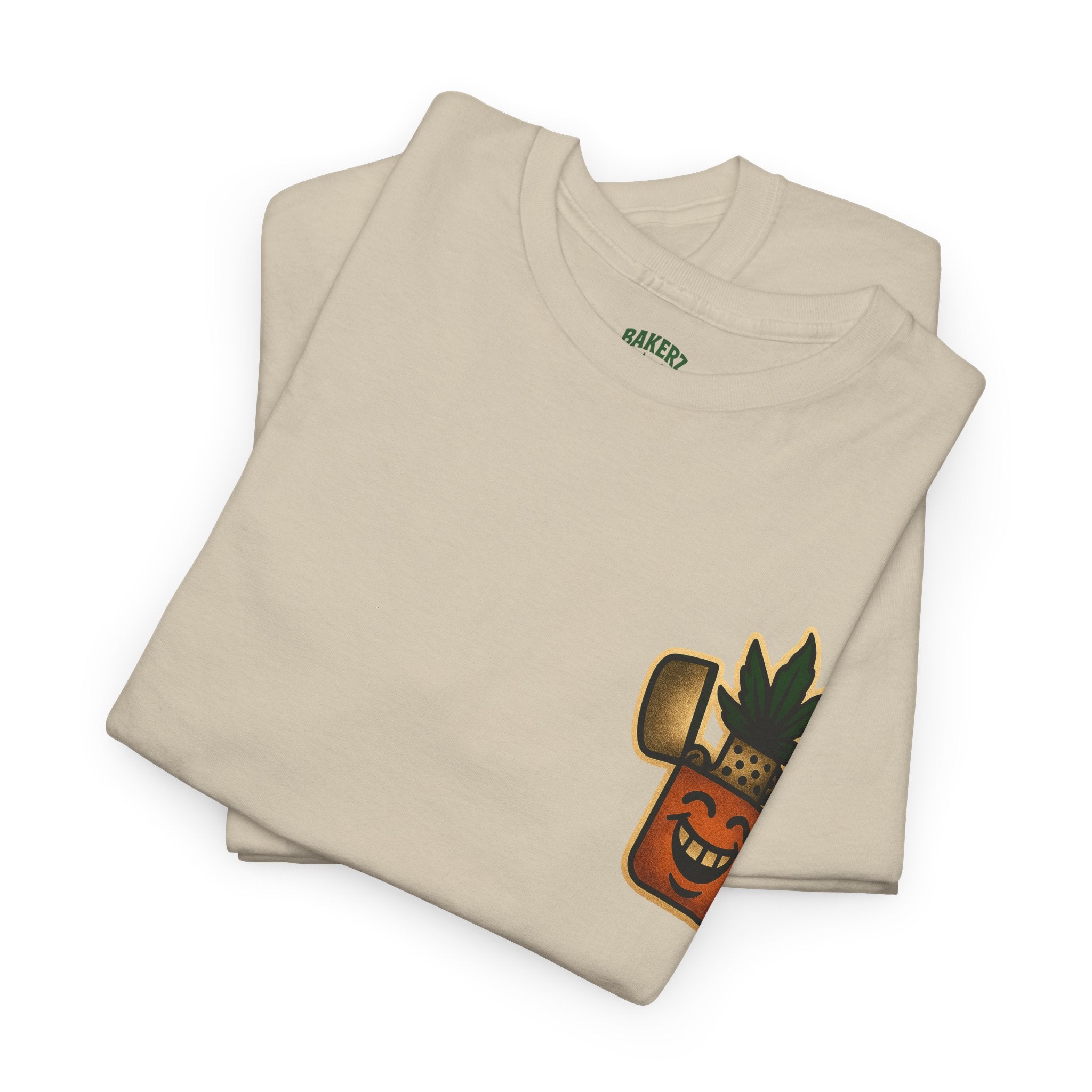 The Happy Zippo - Unisex Heavy Cotton Tee