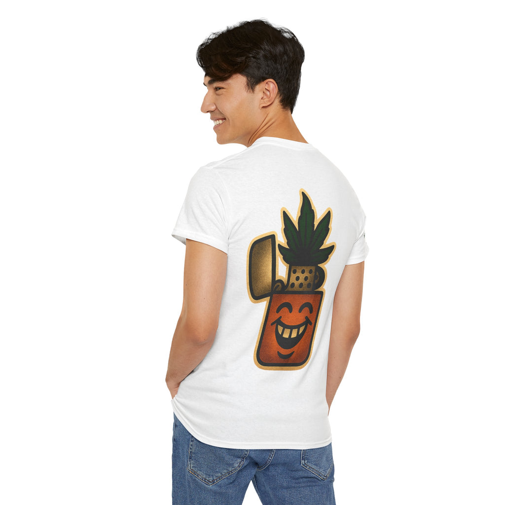 The Happy Zippo - Unisex Heavy Cotton Tee