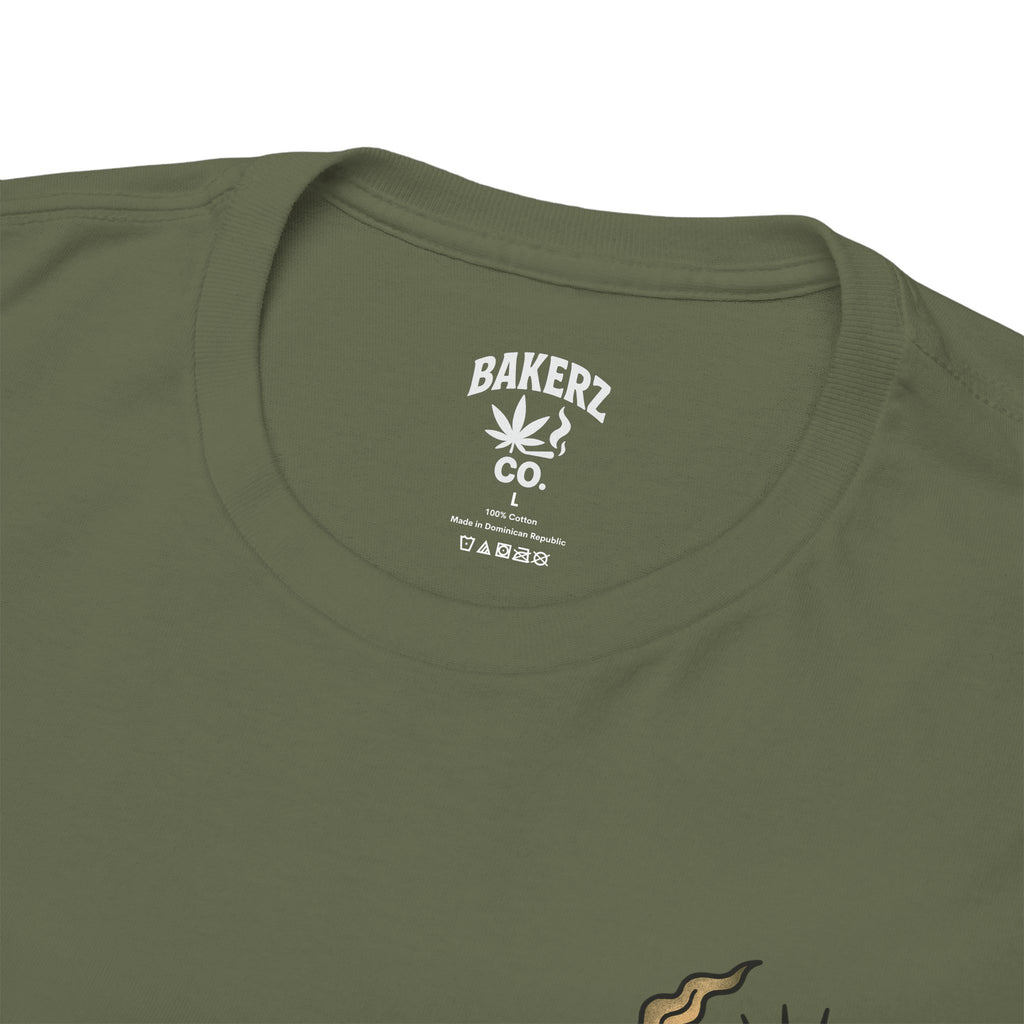 Wake, Bake & Conquer - Unisex Heavy Cotton Tee